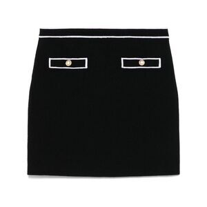 Alice+Olivia Women Cotton Mini Skirt